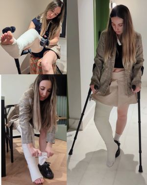LLC sock &amp; toes · crutching and close-ups 2/3 by Alexandra