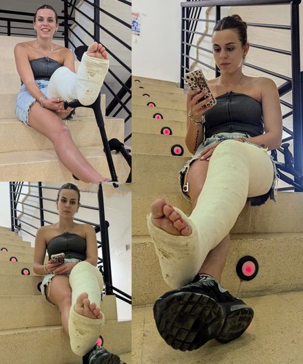 Plaster LLC stairs, questions and crutching by Crystal 