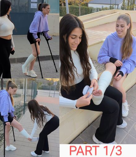 Casted cousins 1 : Sighting, approach, crutching, toes, sock 1/3