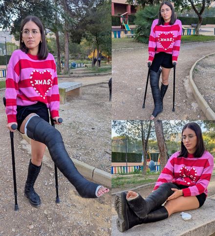 LLC street crutching and personal toughts by Salma