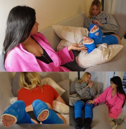 DLLC · massage · ASMR · resting · socks by Sofia