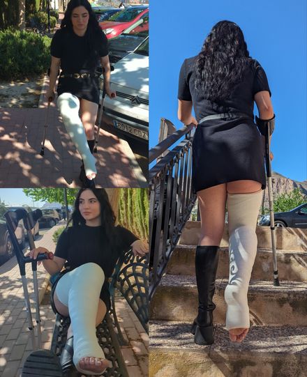 LLC · long street crutching · stairs · close-ups by Aurora