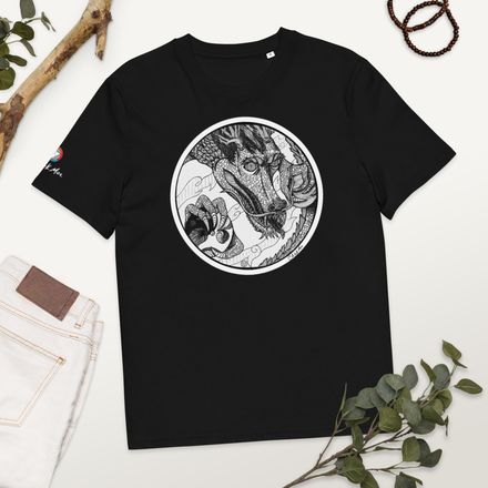 24 Dragon Organic T-Shirt Dark Colors