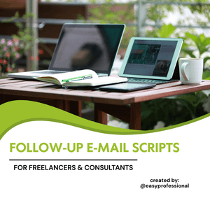 Follow-Up E-mail Scripts for Freelancers &amp; Consultants