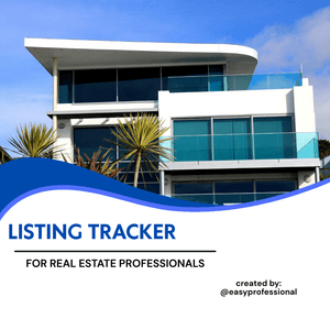 Listing Tracker for Real Estate Professionals 