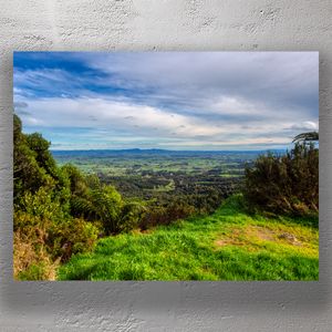 View Over Kaimai Mamaku Forest Park Lush New Zealand Landscape Photo Download