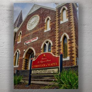 Lygon Street Christian Chapel in Melbourne Historic Church Architecture Photo Download