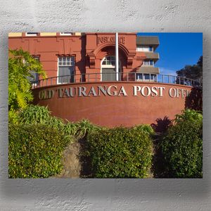 Historic Old Tauranga Post Office Building with Heritage Architecture New Zealand Photo Download