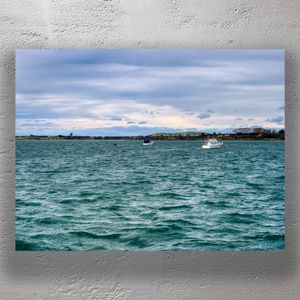 Boats Anchored in Tauranga Harbour New Zealand Coastal Landscape Photography Photo Download
