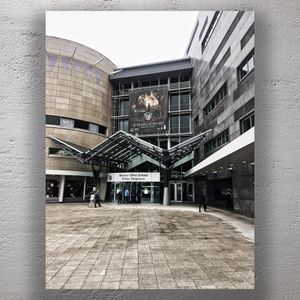 Museum of New Zealand Te Papa Tongarewa Entrance Iconic Cultural Landmark  Photo Download
