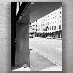 Bunny Street Wellington Urban Black and White Street Photography Photo Download