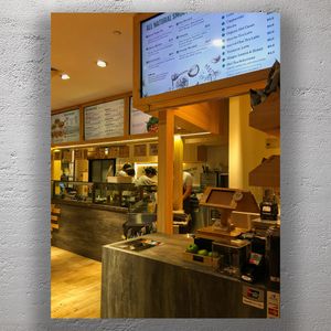 Trendy Food Court Café in Singapore Healthy Smoothies and Custom Salads Photo Download