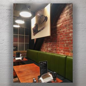 Joes Garage Café Interior Retro Dining Vibes in Wellington New Zealand Photo Download