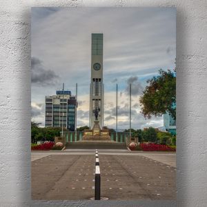 Palmerston North Clock Tower in The Square Iconic Landmark of New Zealand Photo Download