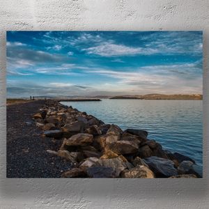 Scenic Coastal View of York Bay Lower Hutt Tranquil Seascape with Rocky Shoreline Photo Download