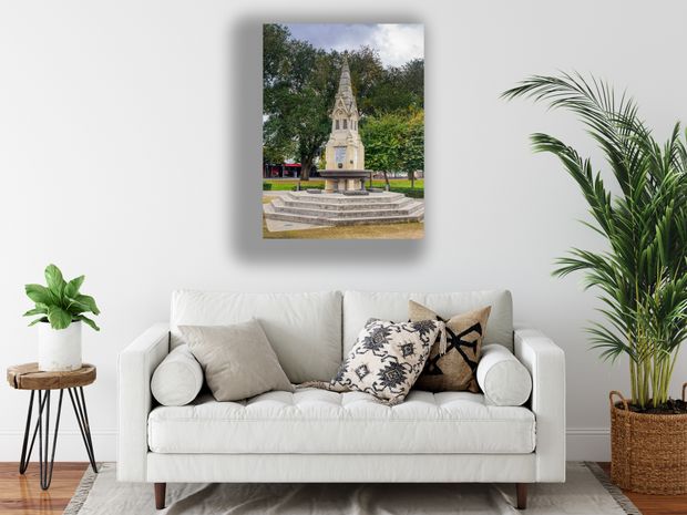 Palmerston North Commemorative Fountain 25th Anniversary Monument in The Square Photo Download