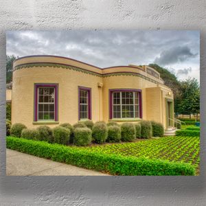 Art Deco Public Restroom Building in Palmerston North New Zealand Photo Download