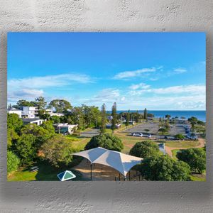 Wellington Point Recreation Reserve Scenic Coastal View and Car Park Access Photo Download