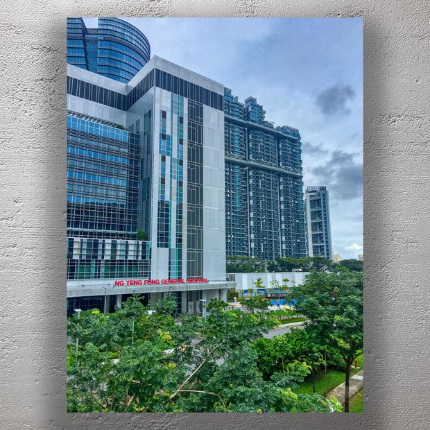 Ng Teng Fong General Hospital Singapore Modern Healthcare Hub in Jurong East Photo Download
