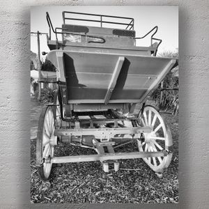 Vintage Wooden Wagon Historic Horse-Drawn Carriage with Wooden Spoked Wheels Photo Download