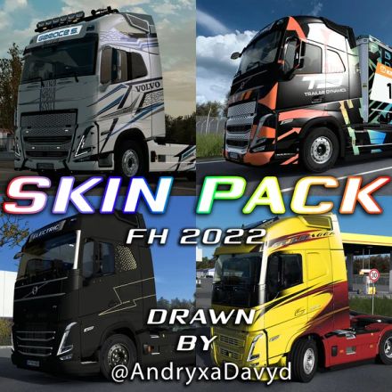 Skin Pack for Volvo FH2022 by Sanax