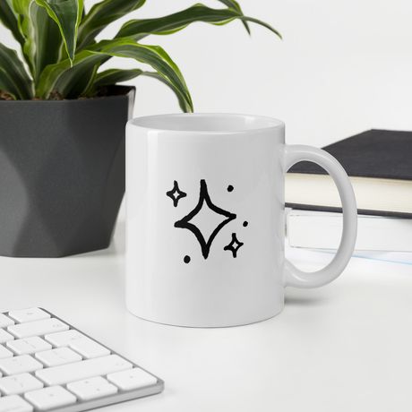 White Glossy Mug