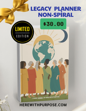 The Guided Framework Legacy Planner-Women’s Holiday Edition (Non-Spiral)