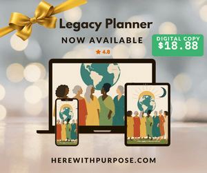 WOMEN"S HERE WITH PURPOSE (LIMITED EDITION COVER) DIGITAL NOTEBOOK