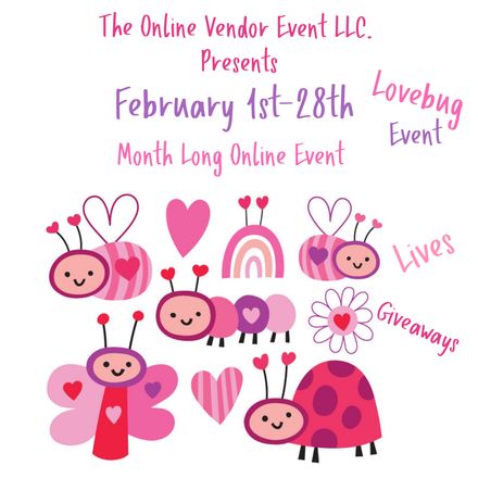 US February 1st-28th Month Long Online Vendor Event 2026                 