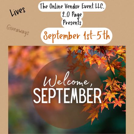 2.0 Page September 1st-5th Online Event   