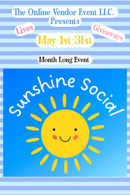 US May 1st-31st Month Long Online Vendor Event 2026                 