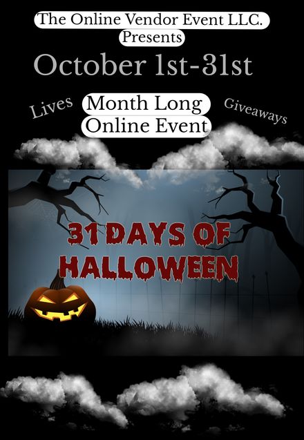 US October 1st-31st Month Long Online Vendor Event 2025                       