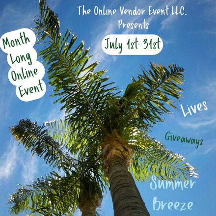 US July 1st-31st Month Long Online Vendor Event 2026                 