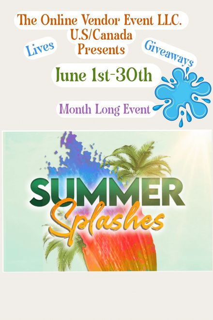 2026 US/Canada June 1st-30th Month Long Online Vendor Event                        