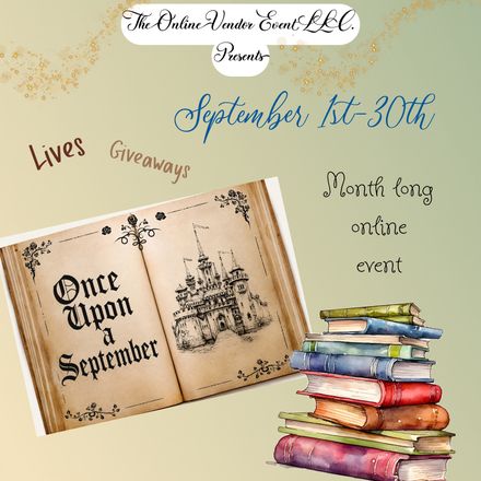 US September 1st-30th Month Long Online Vendor Event 2026                  