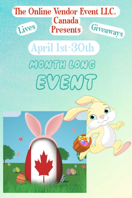 2026 Canada April 1st-30th Month Long Online Event                  