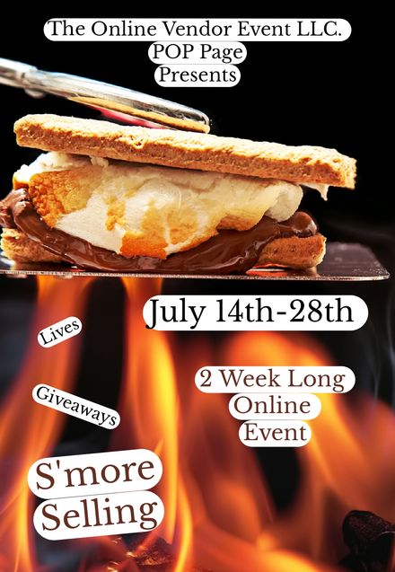 POP July 14th-28th 2 Week Long Online Vendor Event          