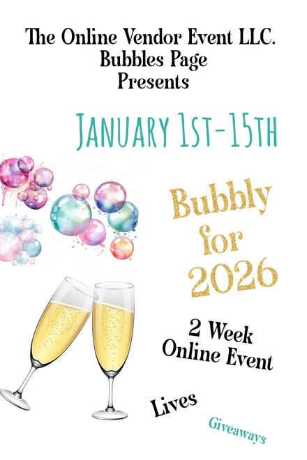 Bubbles January 1st-15th 2 Week Long Online Event 2026                 