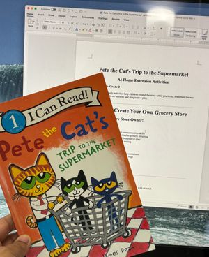 Pete the Cat's Trip to the Supermarket FREE At-Home Extension Activities
