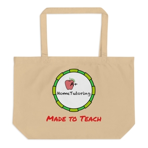 A+ HomeTutoring Large Eco Tote (2 Colors)