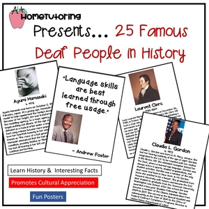 25 Famous ... Deaf People in History