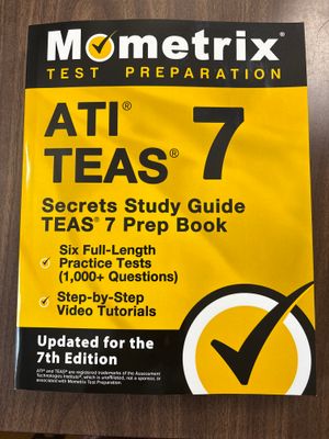Mometrix ATI TEAS 7 Practice Test Study Guide Workbook - 6 Full-Length Tests, Detailed Explanations,
