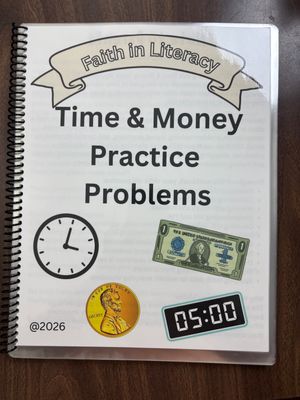 Time &amp; Money Math Workbook