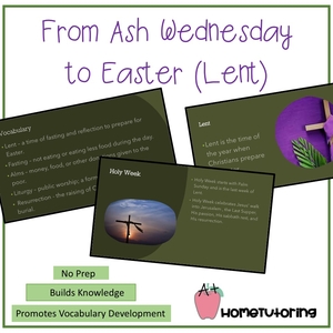 From Ash Wednesday to Easter Sunday