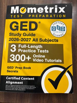 Mometrix GED Tutor Study Guide 2026-2027 All Subjects 4 Practice Tests and GED Prep Book 