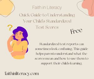 A Quick FREE Parent Guide to Understanding Standardized Test Score