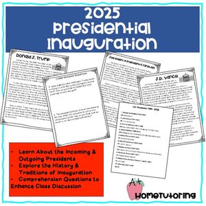 2025 Presidential Inauguration Reading Passages | Donald Trump | JD Vance