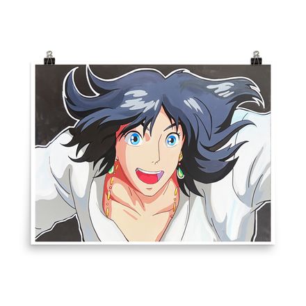 &quot;HOWL&#x27;S EXCITEMENT&quot; Art Print