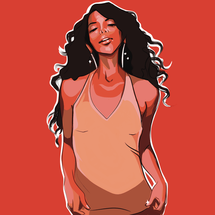 AALIYAH Sticker