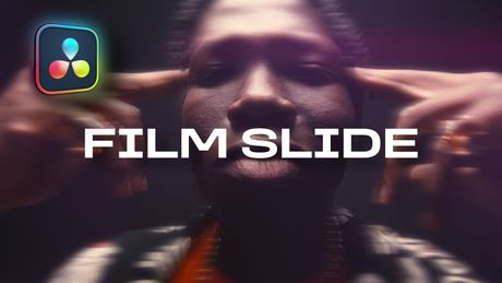 Film Slide Transitions - Davinci Resolve